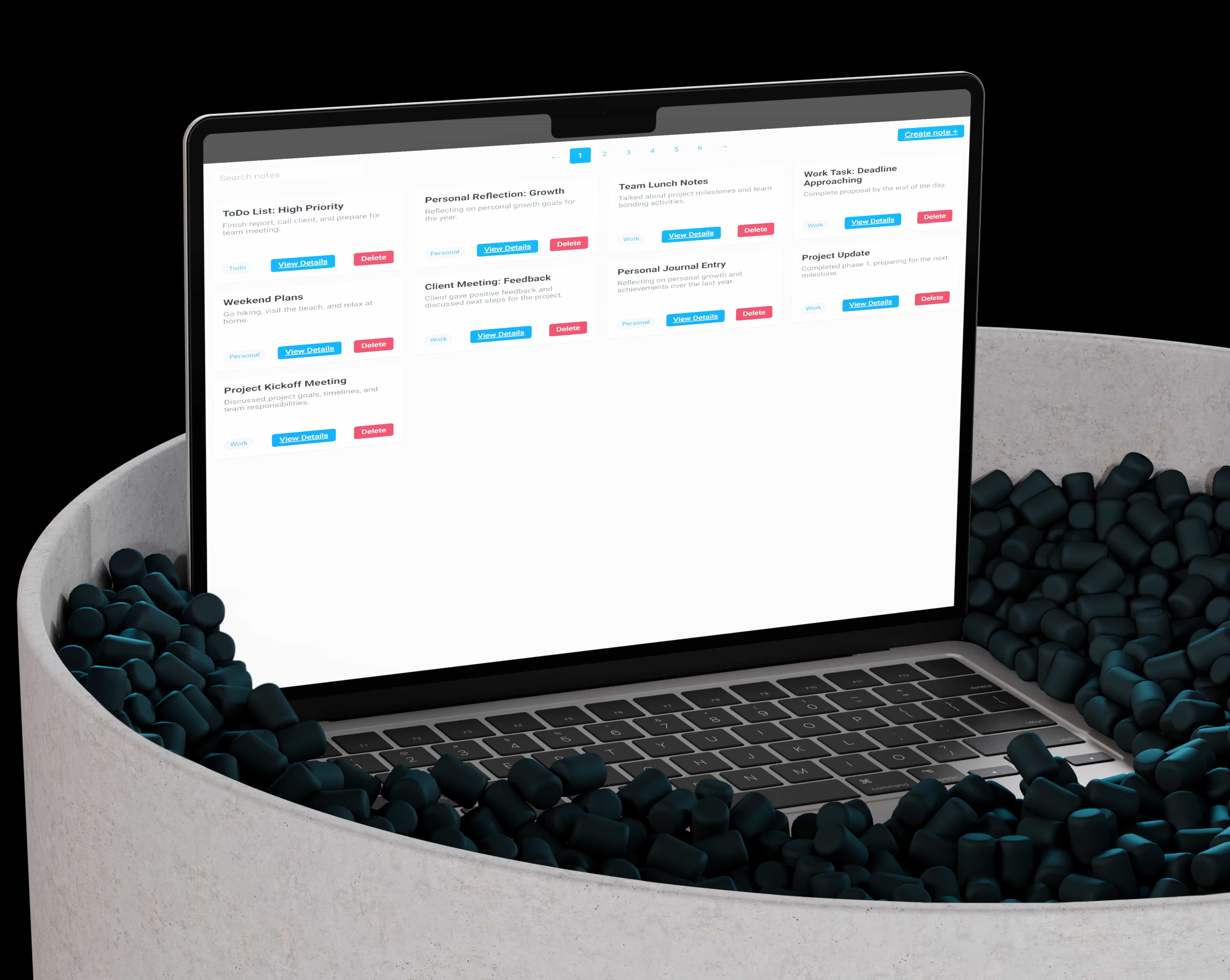 Preview of the first project